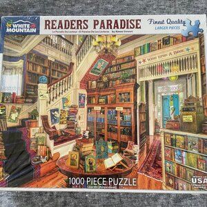 Readers Paradise White Mountain Jigsaw Puzzle 1000 pcs